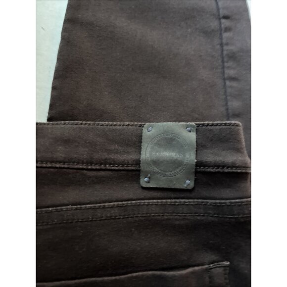 Zara Man Brown Denim Pants Size 31 - Picture 6 of 7